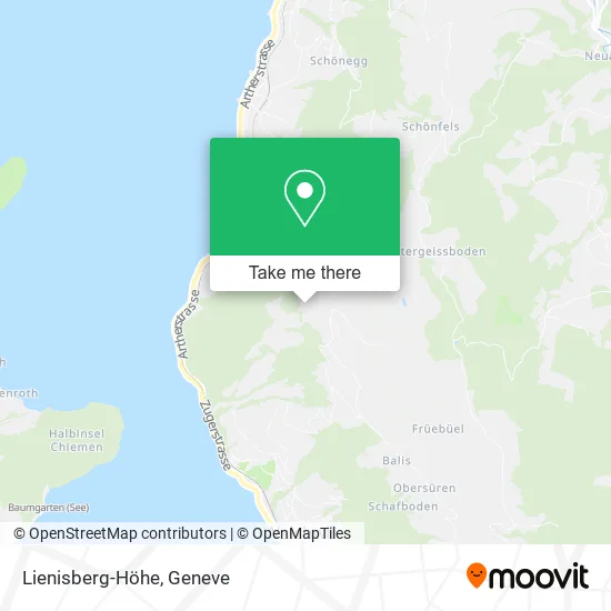 Lienisberg-Höhe map