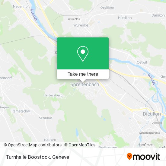 Turnhalle Boostock map