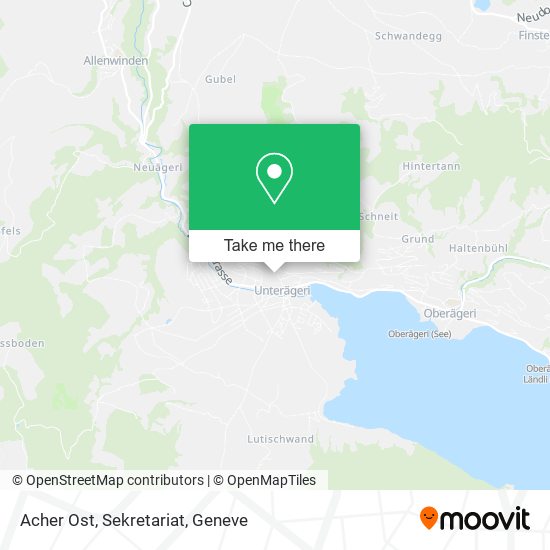 Acher Ost, Sekretariat map