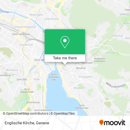 Englische Kirche map