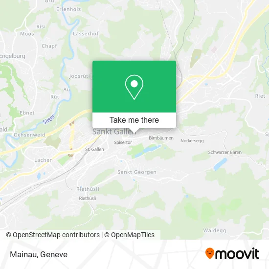 Mainau map