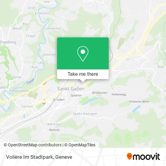 Volière Im Stadtpark plan