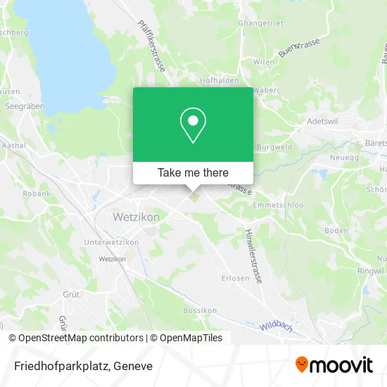 Friedhofparkplatz map