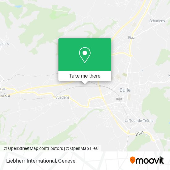 Liebherr International map