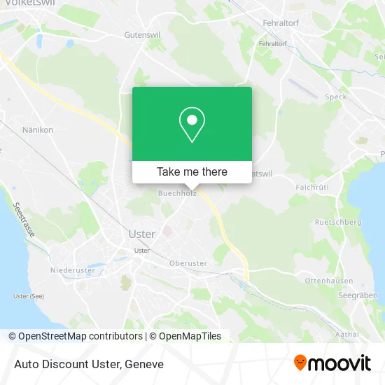 Auto Discount Uster map