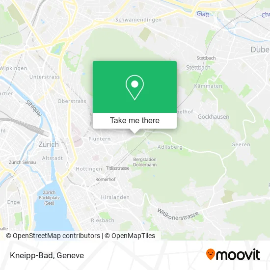 Kneipp-Bad map