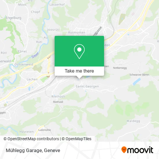 Mühlegg Garage map