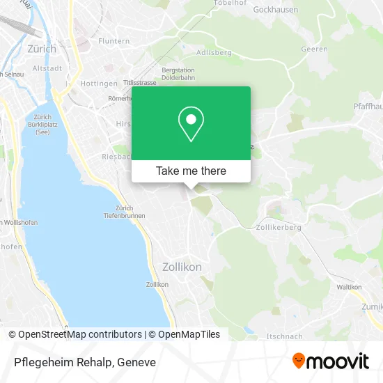 Pflegeheim Rehalp map