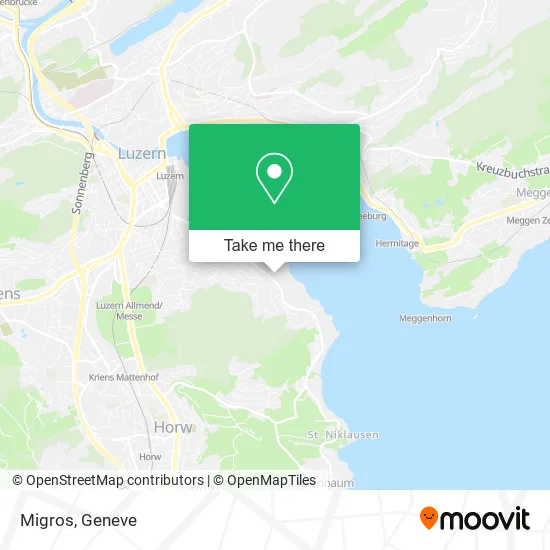 Migros map