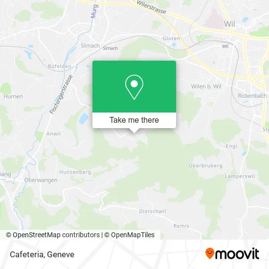 Cafeteria map