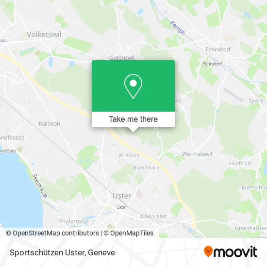 Sportschützen Uster map