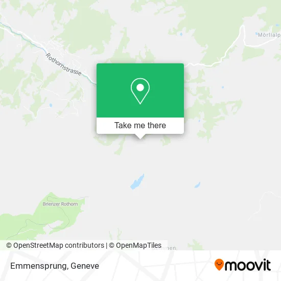 Emmensprung map