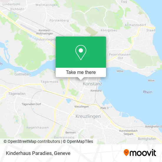 Kinderhaus Paradies map