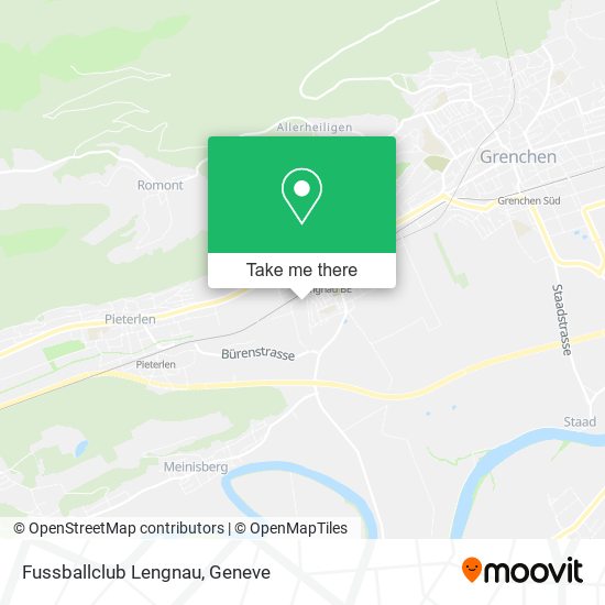 Fussballclub Lengnau map