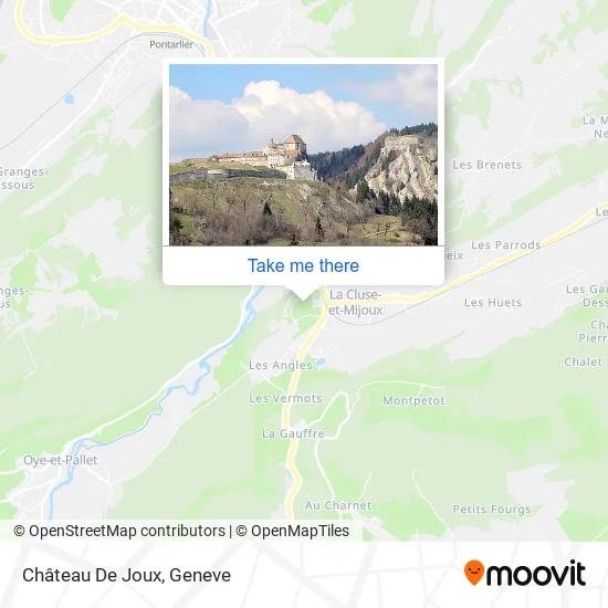 Château De Joux map