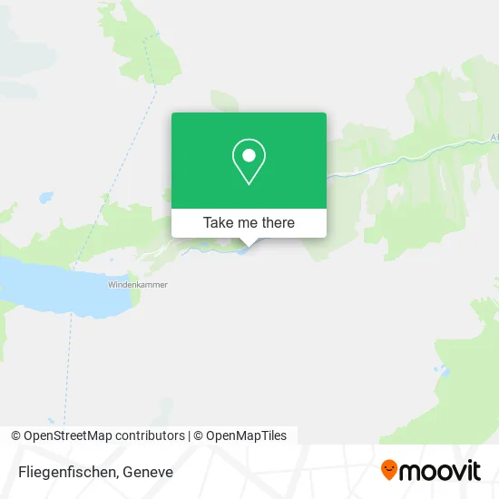 Fliegenfischen map