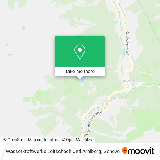 Wasserkraftwerke Leitschach Und Arniberg map