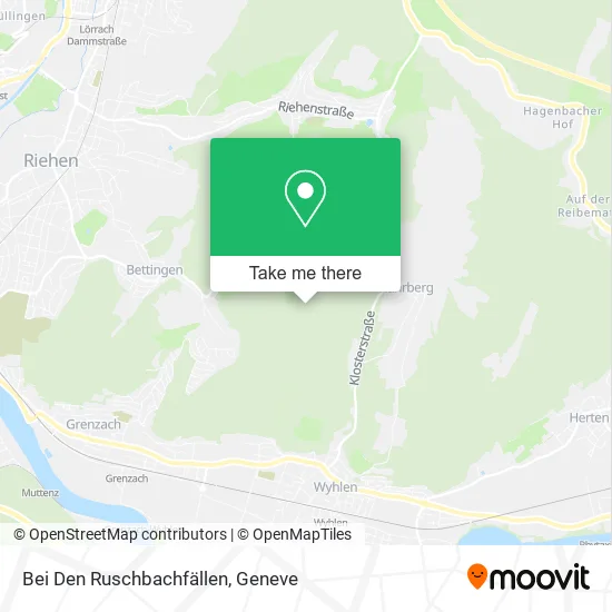 Bei Den Ruschbachfällen map