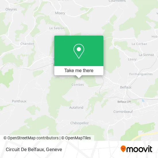 Circuit De Belfaux map