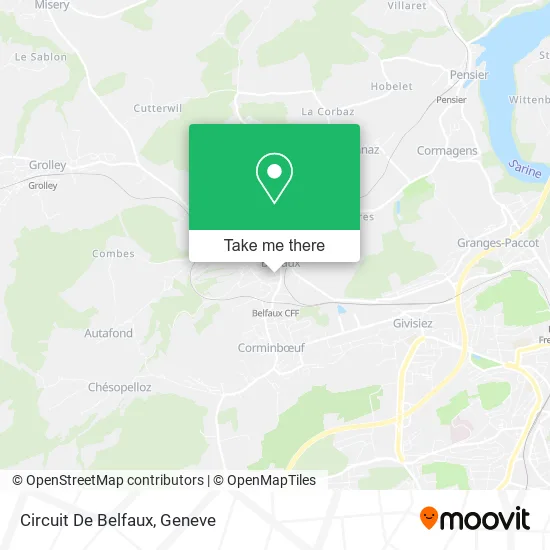 Circuit De Belfaux map