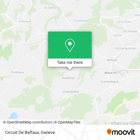 Circuit De Belfaux map