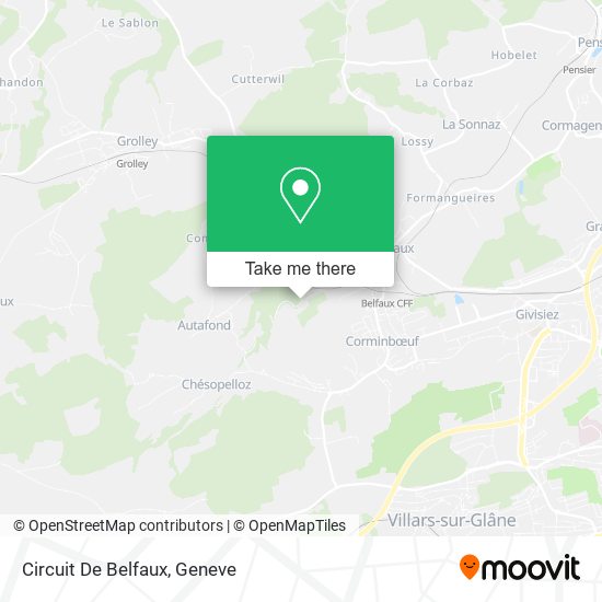 Circuit De Belfaux map