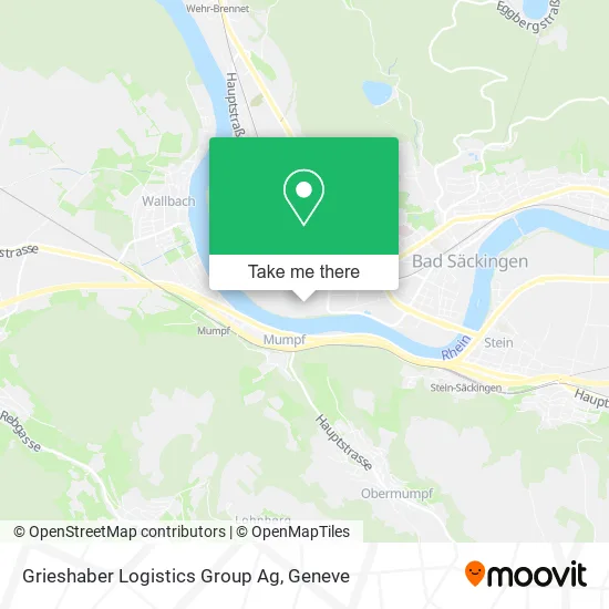 Grieshaber Logistics Group Ag map