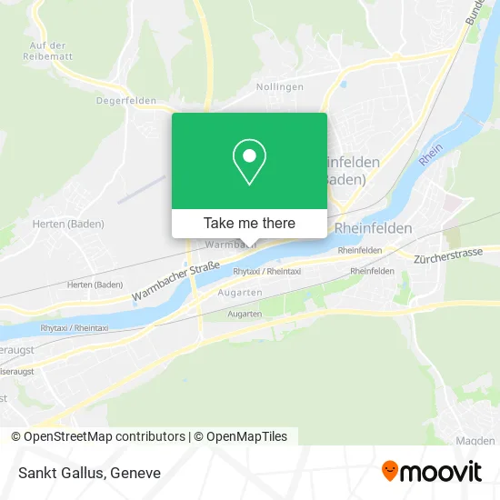 Sankt Gallus map