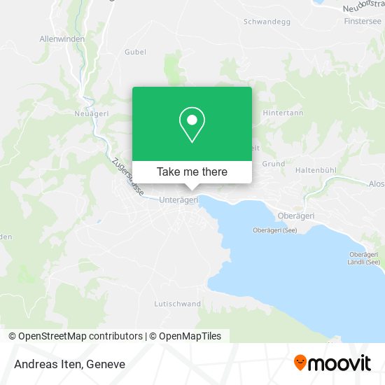 Andreas Iten map