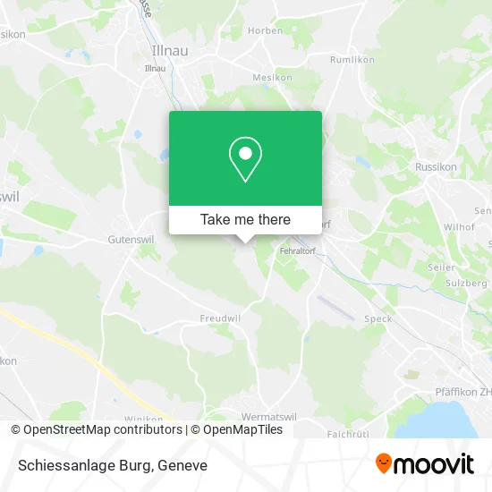 Schiessanlage Burg map