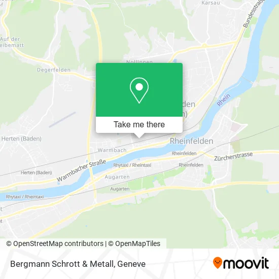 Bergmann Schrott & Metall map