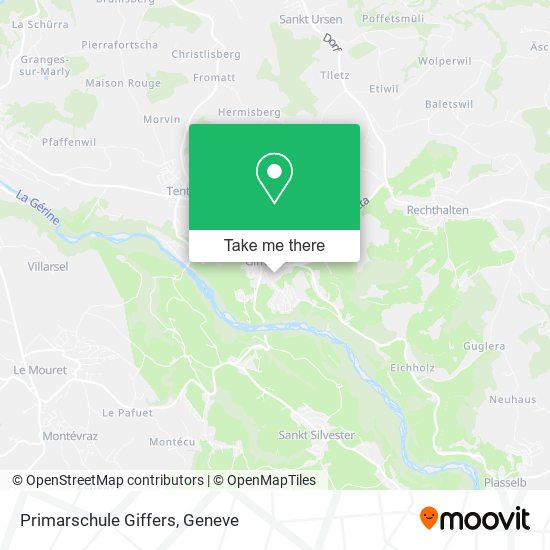 Primarschule Giffers map