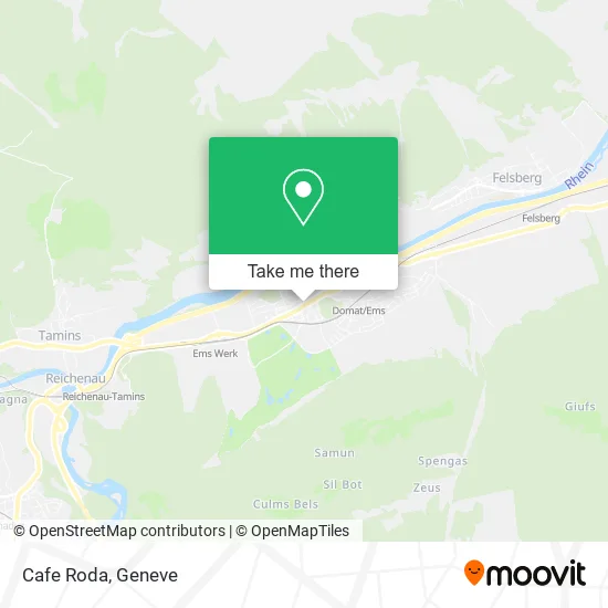 Cafe Roda map