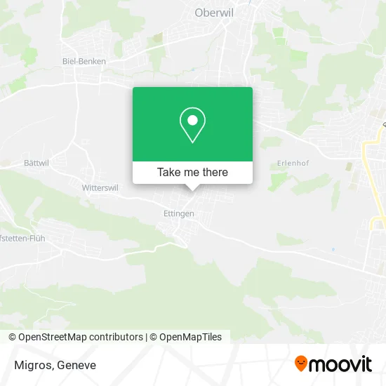 Migros map
