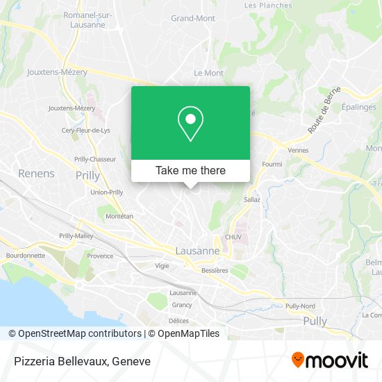 Pizzeria Bellevaux plan