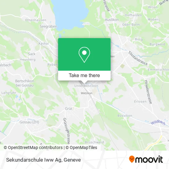 Sekundarschule Iww Ag map