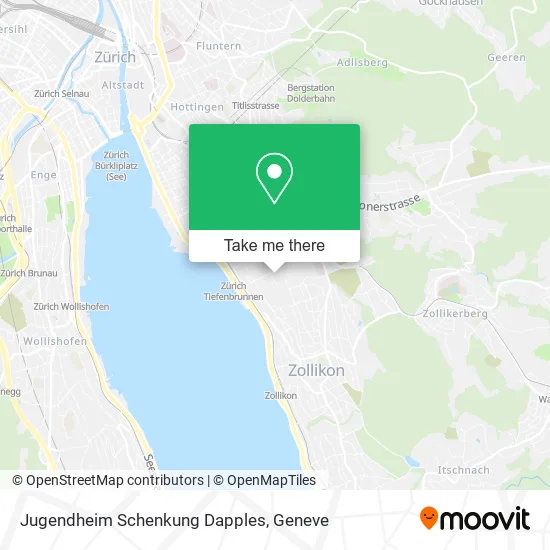 Jugendheim Schenkung Dapples map