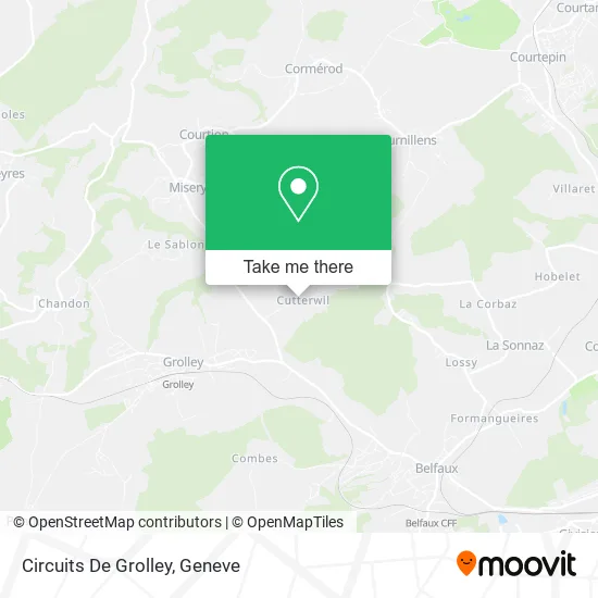 Circuits De Grolley map