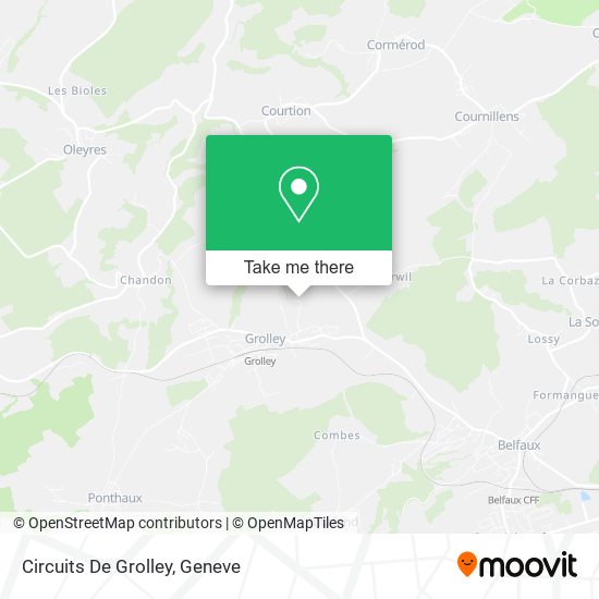 Circuits De Grolley map