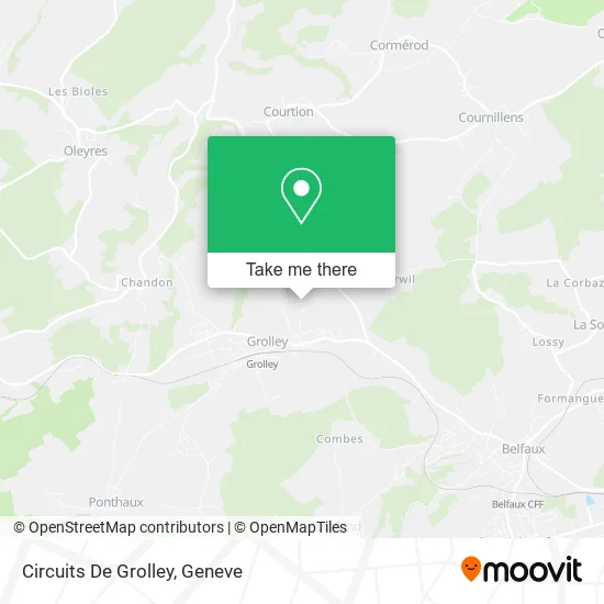 Circuits De Grolley map