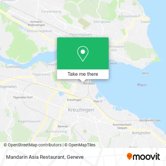 Mandarin Asia Restaurant map