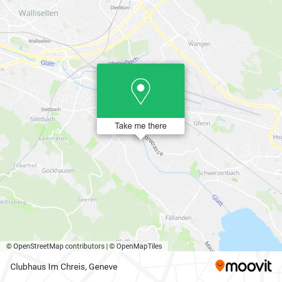 Clubhaus Im Chreis map