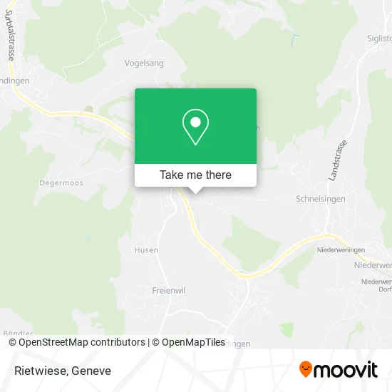 Rietwiese map