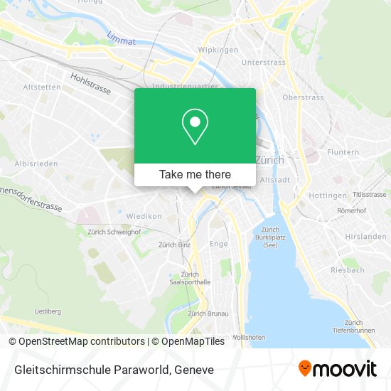 Gleitschirmschule Paraworld map