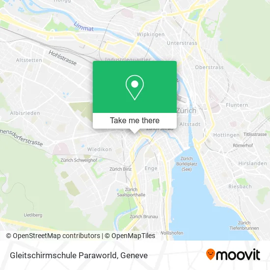 Gleitschirmschule Paraworld map