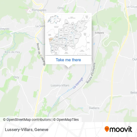 Lussery-Villars map