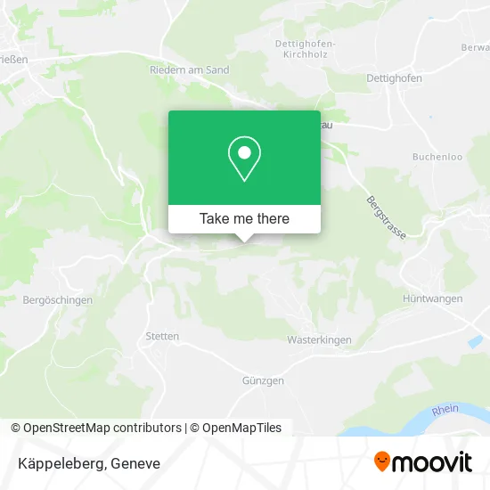 Käppeleberg map