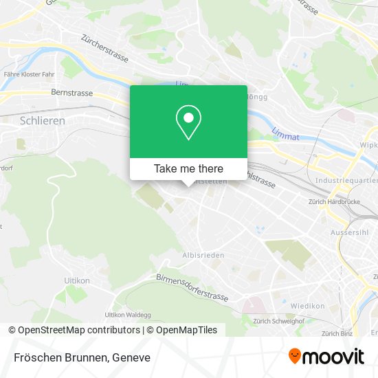 Fröschen Brunnen map