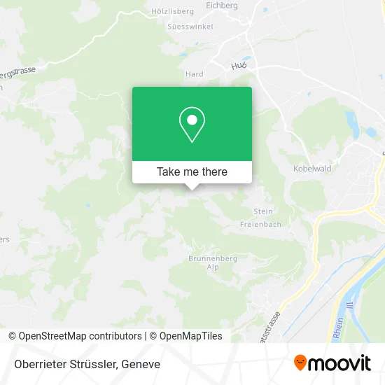 Oberrieter Strüssler map