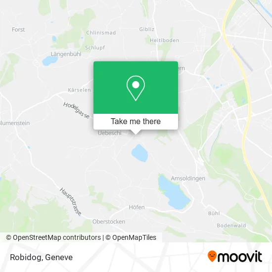 Robidog map